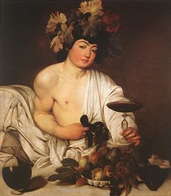 Bacchus (Διόνυσος) του Caravaggio