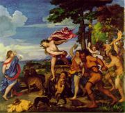 Διόνυσος και Αριάδνη του Titian